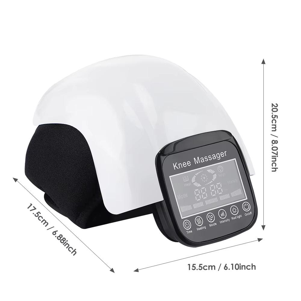 Electric Air Pressure Knee Pad Heating Vibration Massager Airbag Compresstion Knee Temperature Brace Muscle Massage Relaxation