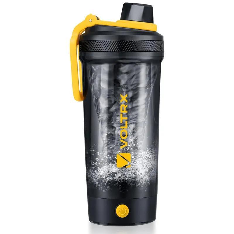 VOLTRX Electric Blender Shaker Bottle, Gallium, Tritan Bpa-Free, 24Oz, USB Rechargeable Mixer Cup for Shakes and Meal Replacements