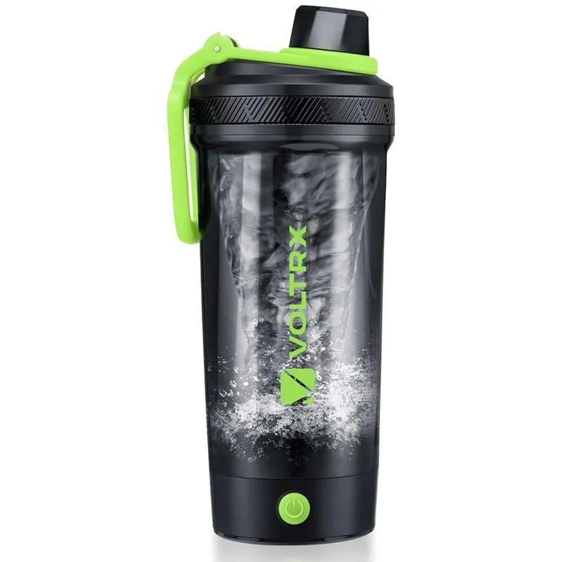 VOLTRX Electric Blender Shaker Bottle, Gallium, Tritan Bpa-Free, 24Oz, USB Rechargeable Mixer Cup for Shakes and Meal Replacements