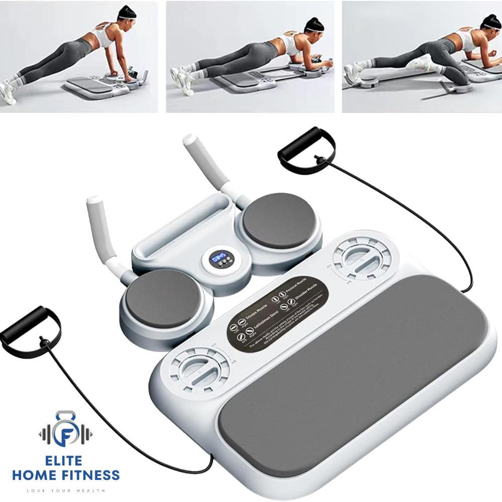 Portable and Multifunctional Abdominal Board Push-Up Plate for Home Exercise