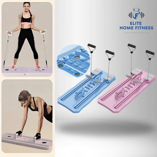 Foldable Multifunctional Fitness Board ; Foldable Fitness Board for Full Body Workouts