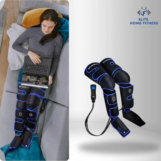 Improved Circulation & Pain Relief: 4-Mode Leg Massager with Air Pressure Therapy