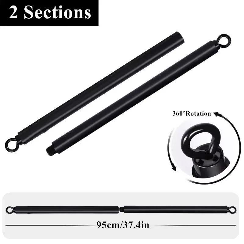 Adjustable Bench Press Bands Set Fitness Bar Push up Resistance Band Chest Exercise Elastic Rope Arm Expander Home Gym Equipment